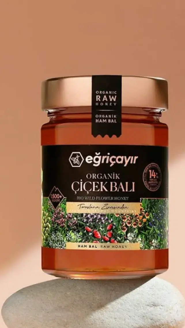Eğriçayır Organik Çiçek Balı TA14+ 450g
