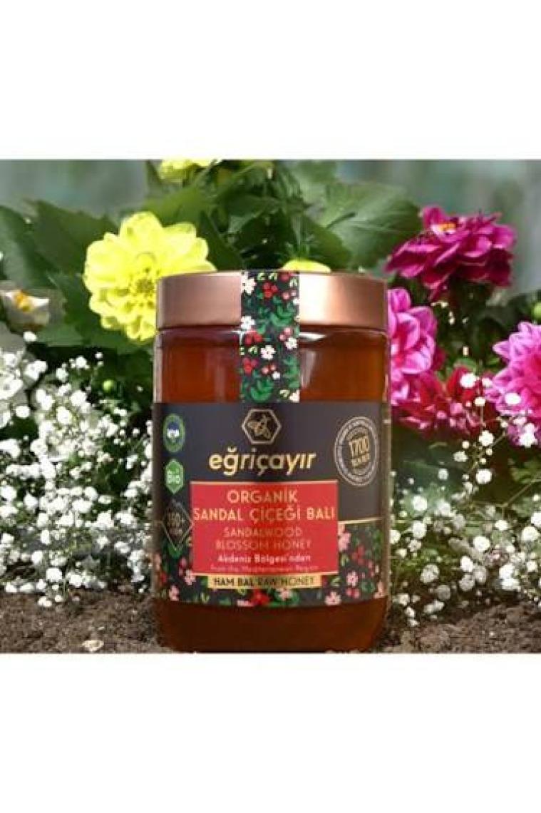 Eğriçayır Organik Sandal Çiçeği Balı  850 gr