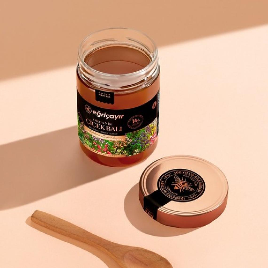 Eğriçayır Organik Çiçek Balı 850g