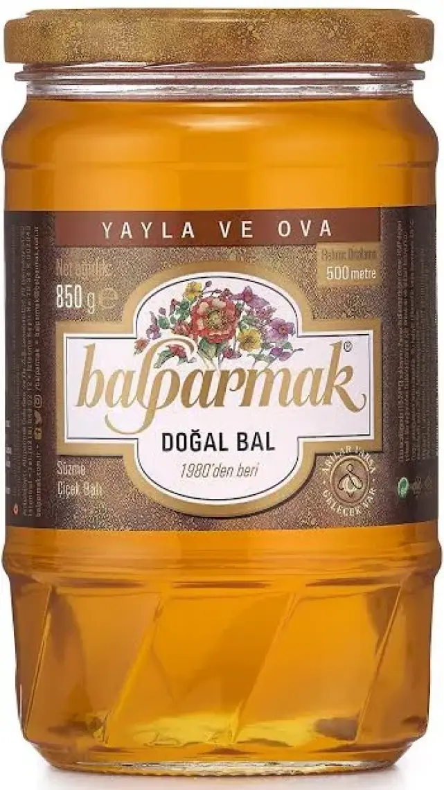 Balparmak Yayla Ve Ova Süzme Çiçek Balı 850 Gr