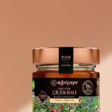 Eğriçayır Organik Çiçek Balı (Iç Anadolu)  300 gr
