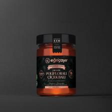 Eğriçayır Polifloralı 450 gr Organik Çiçek Balı