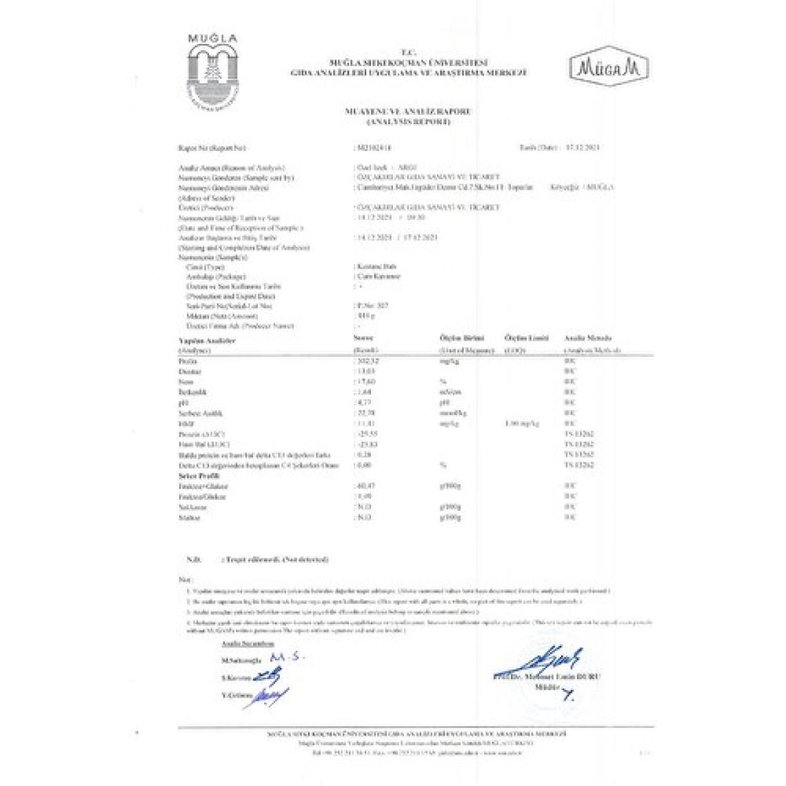 Köyceğiz Balı Kestane Balı 850 G Cam Kavanoz