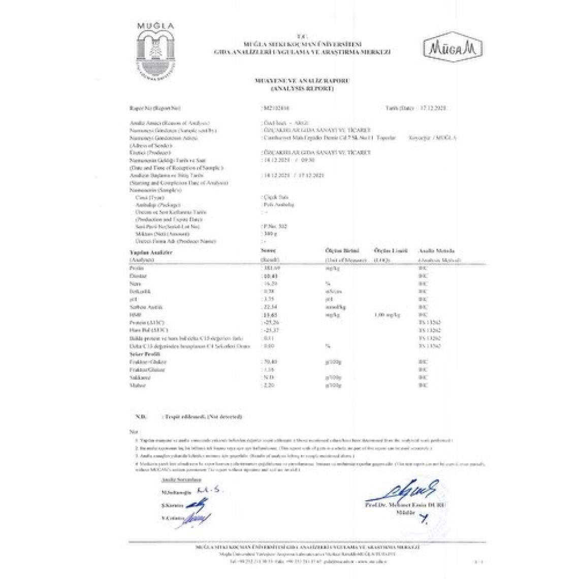 Köyceğiz 15 kg Teneke Çiçek Balı