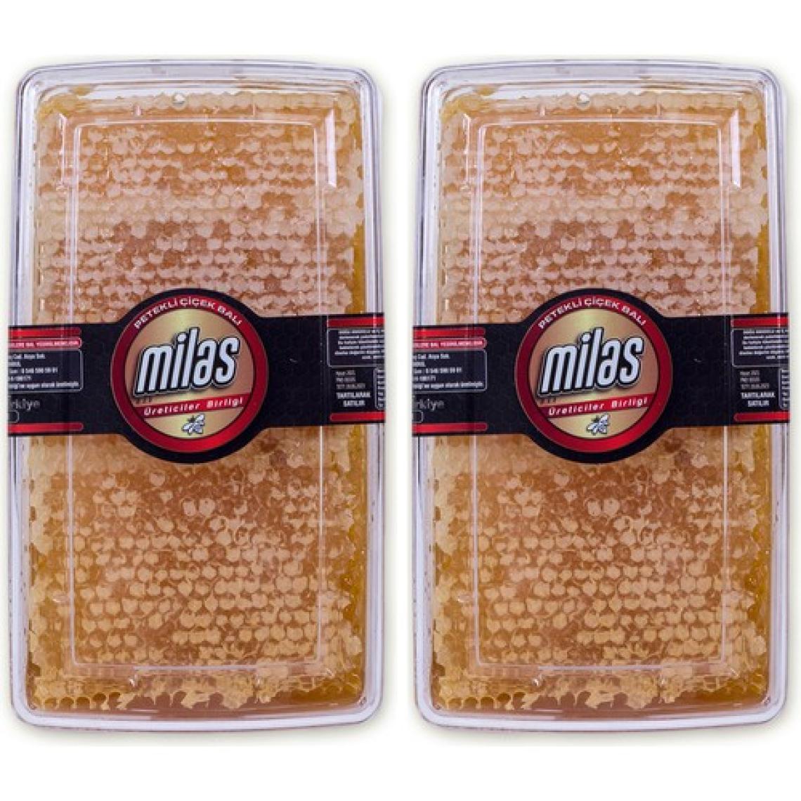Milas Üreticiler Birliği Petek Balı 860 Gr (2'li)