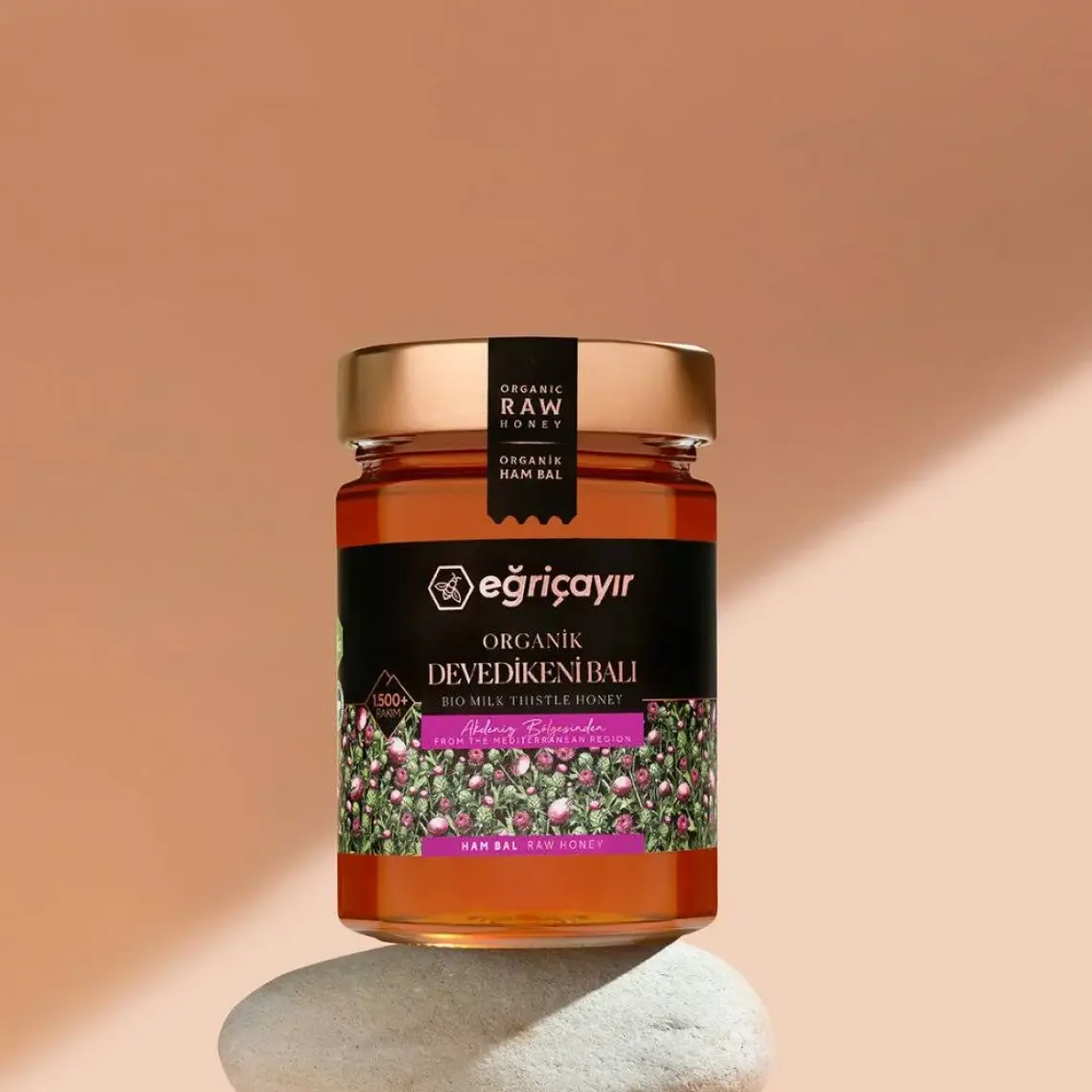 Eğriçayır Organik Devedikeni Balı 450g