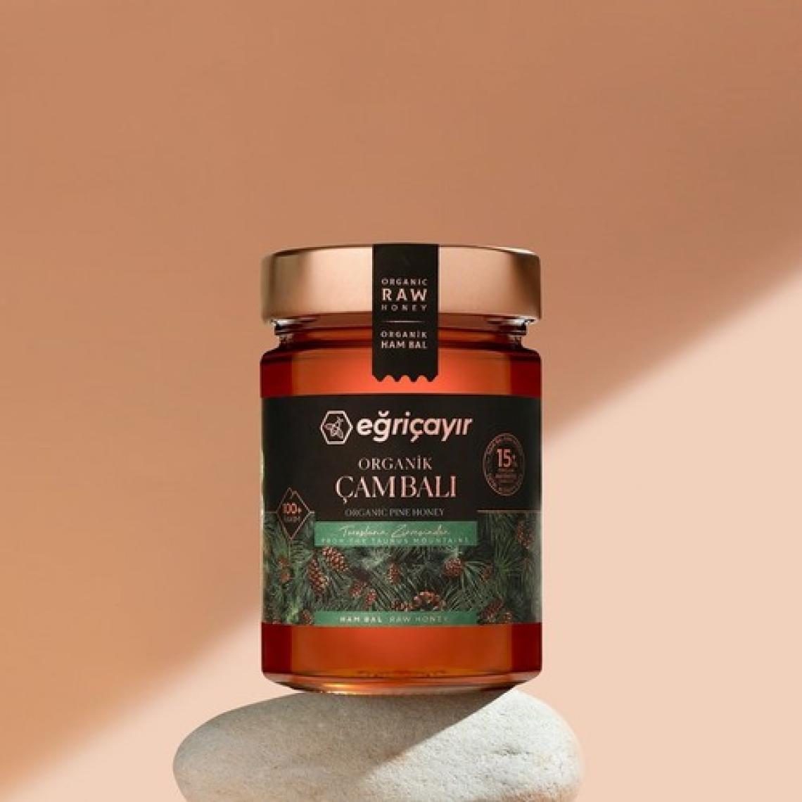 Eğriçayır Organik Çam Balı TA15+ 450g