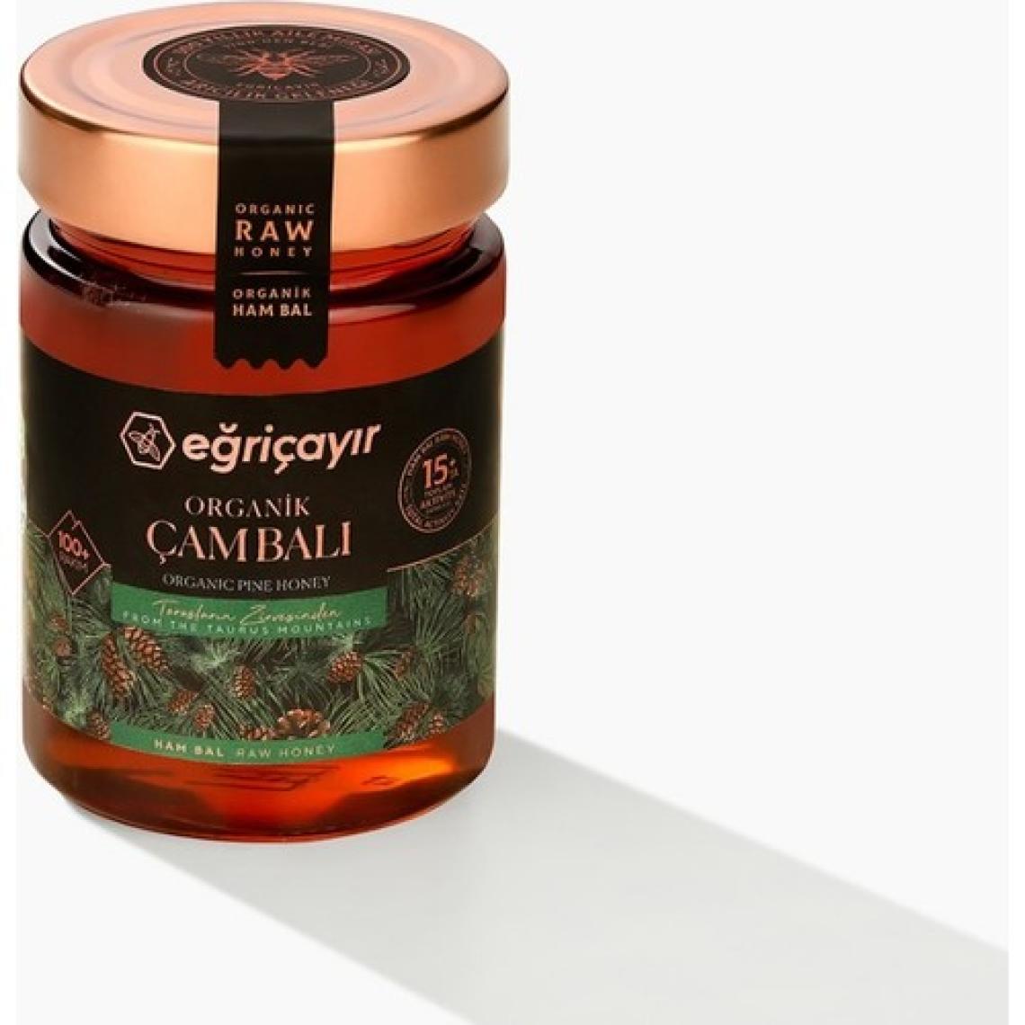 Eğriçayır Organik Çam Balı TA15+ 450g