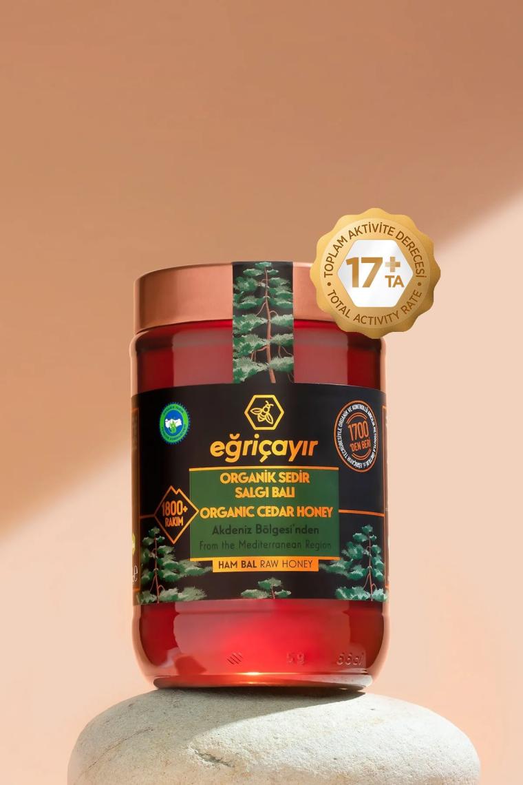 Eğriçayır Organik 850 gr Sedir Balı
