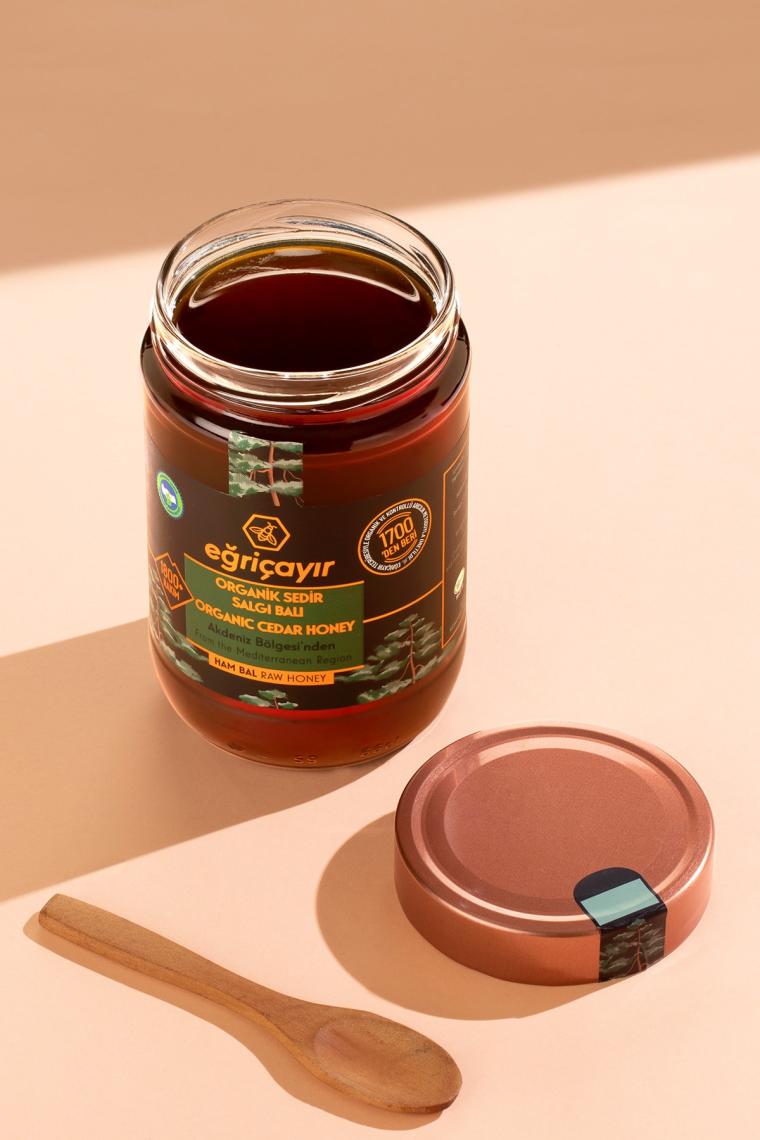 Eğriçayır Organik 850 gr Sedir Balı