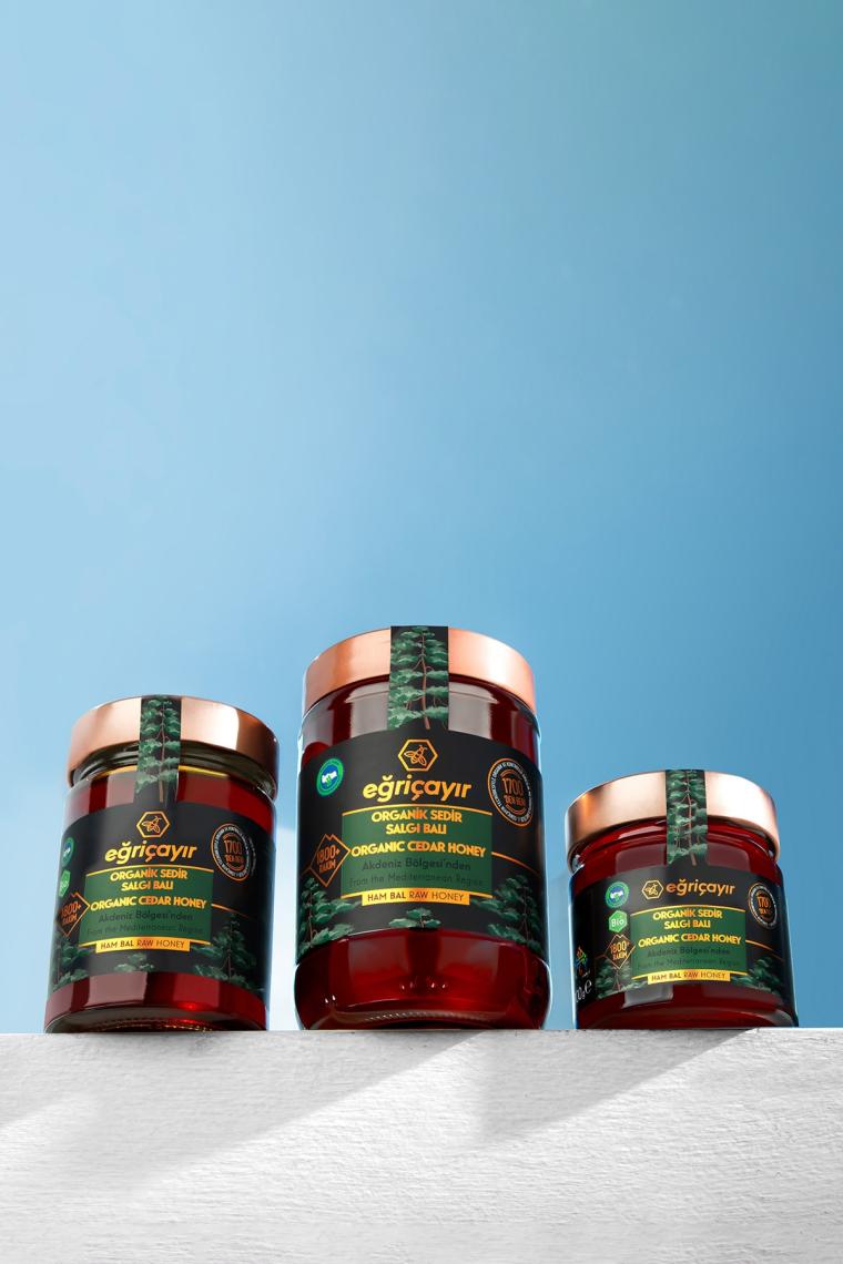 Eğriçayır Organik 850 gr Sedir Balı