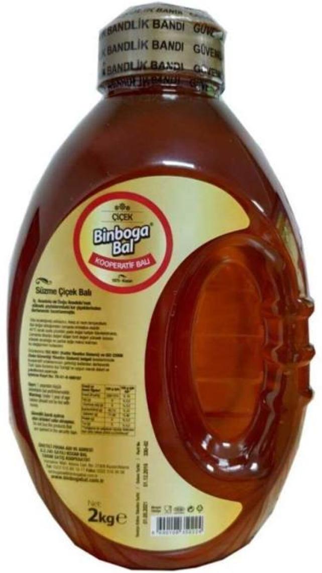 Binboğa Süzme Çiçek Balı 2 kg