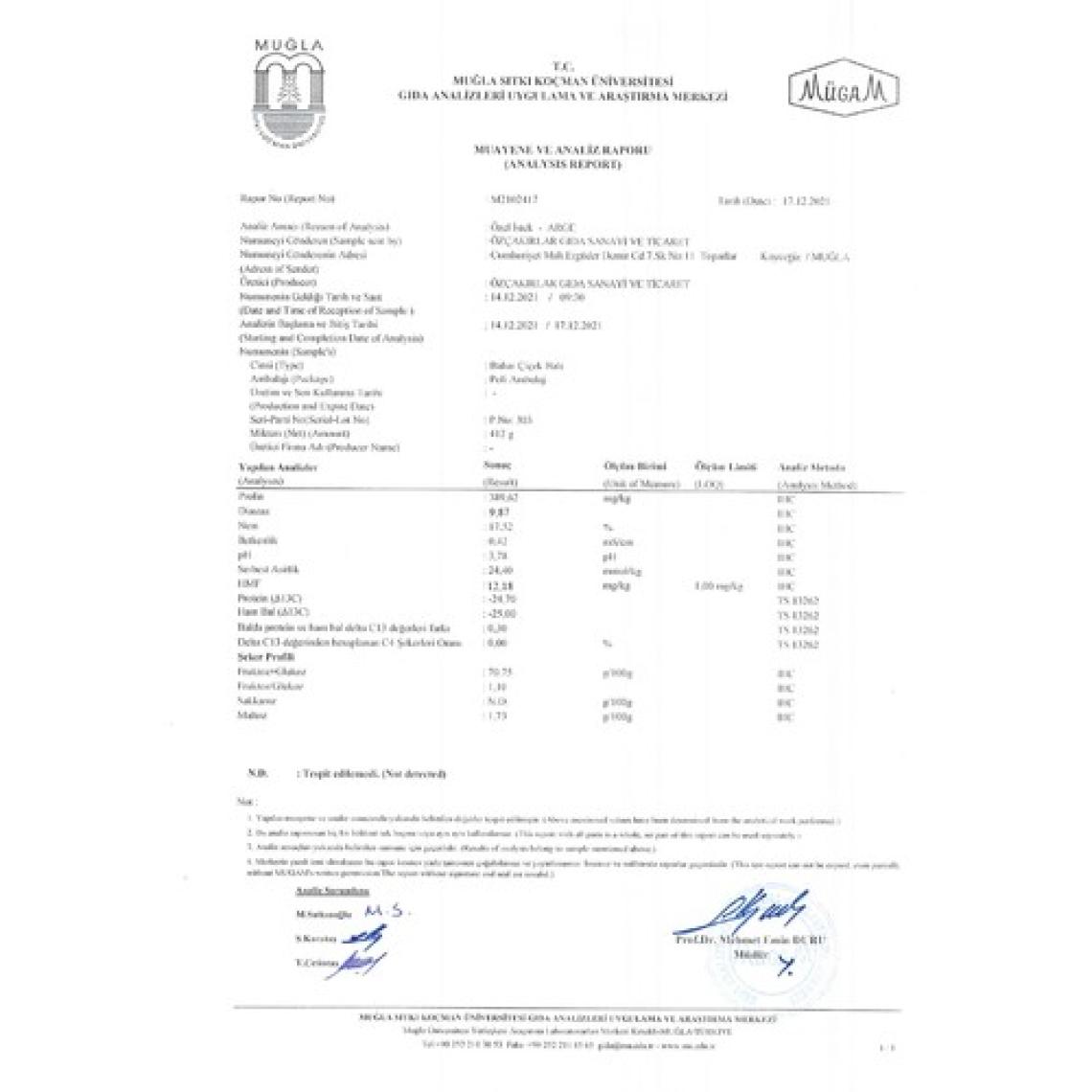 Köyceğiz 2850 gr Teneke Çiçek Balı