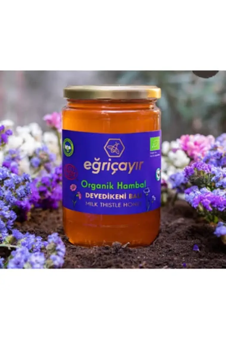 Eğriçayır Organik Devedikeni Balı 850 gr