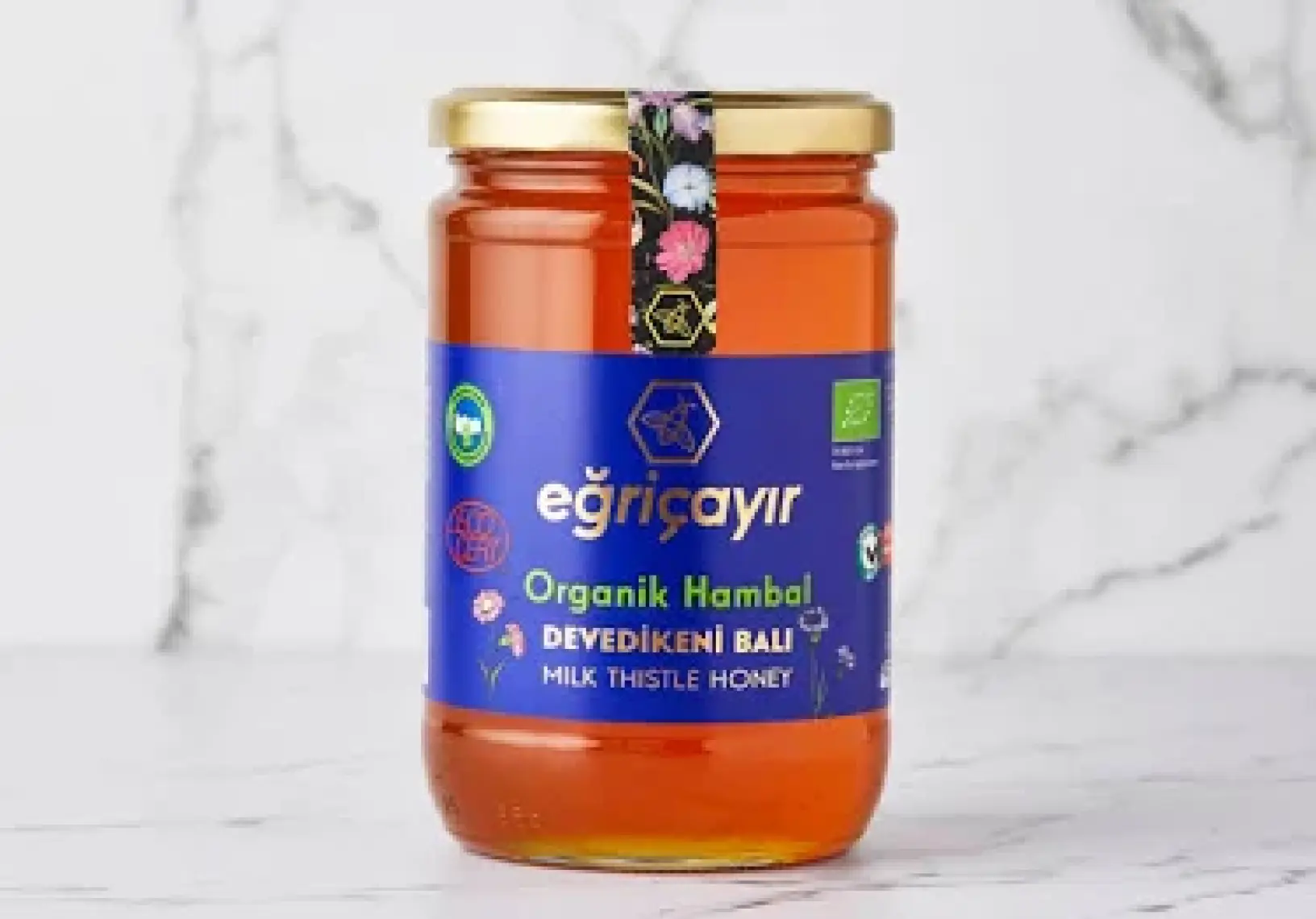 Eğriçayır Organik Devedikeni Balı 850 gr