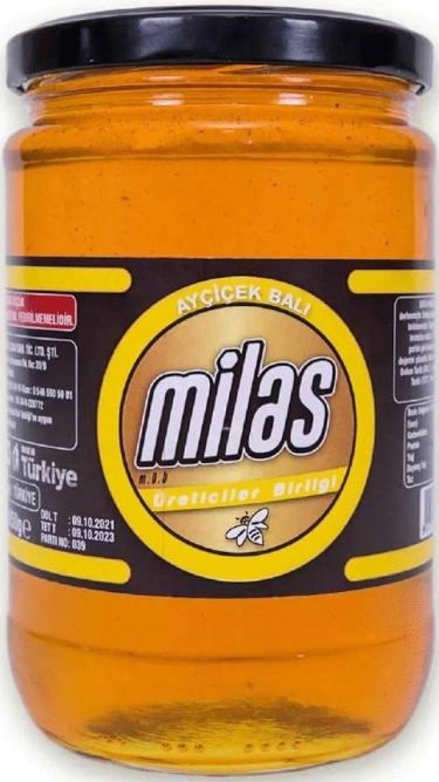 Milas Üreticiler Birliği Ayçiçek Balı 850 gr