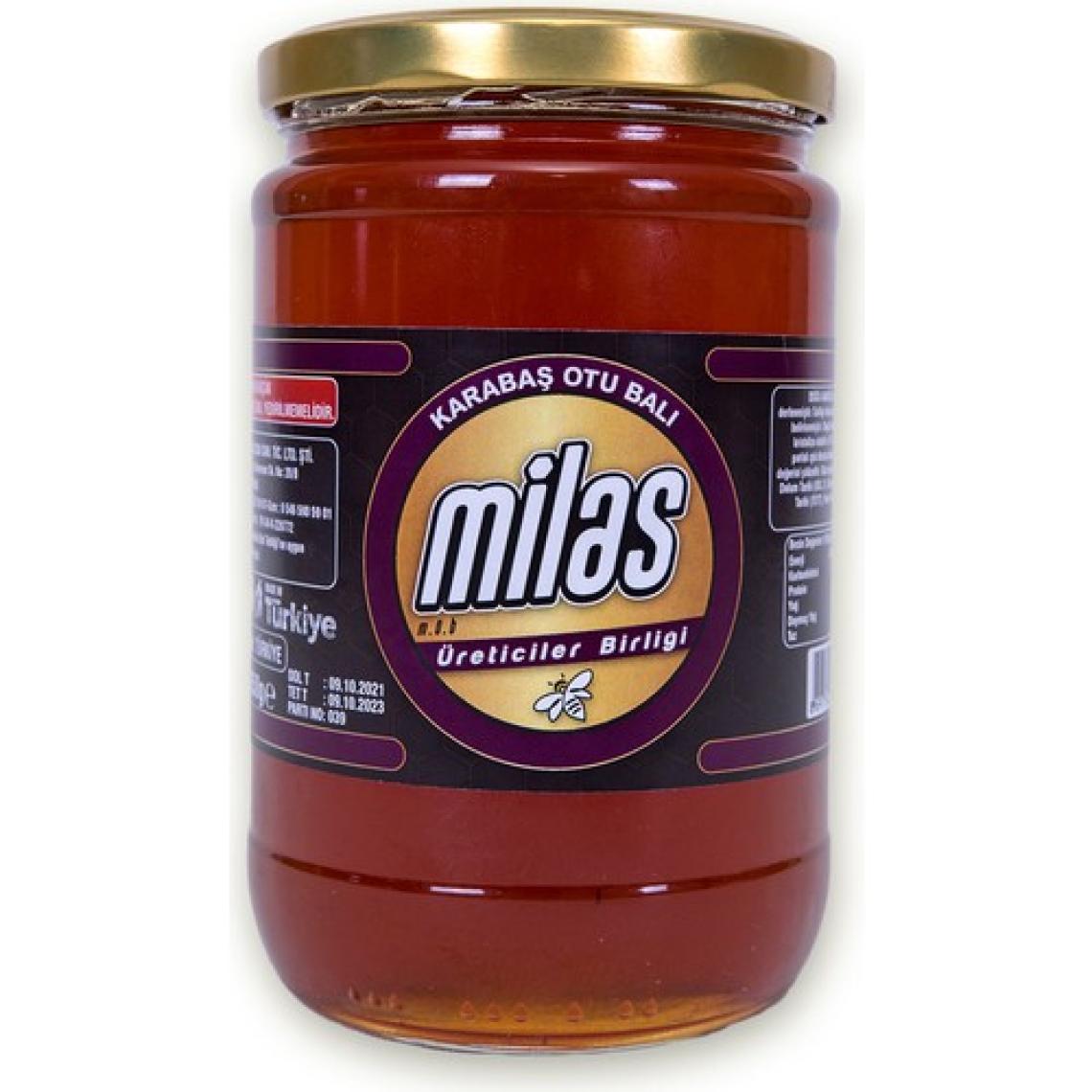 Milas Üreticiler Birliği Karabaş Otu Balı 850 gr