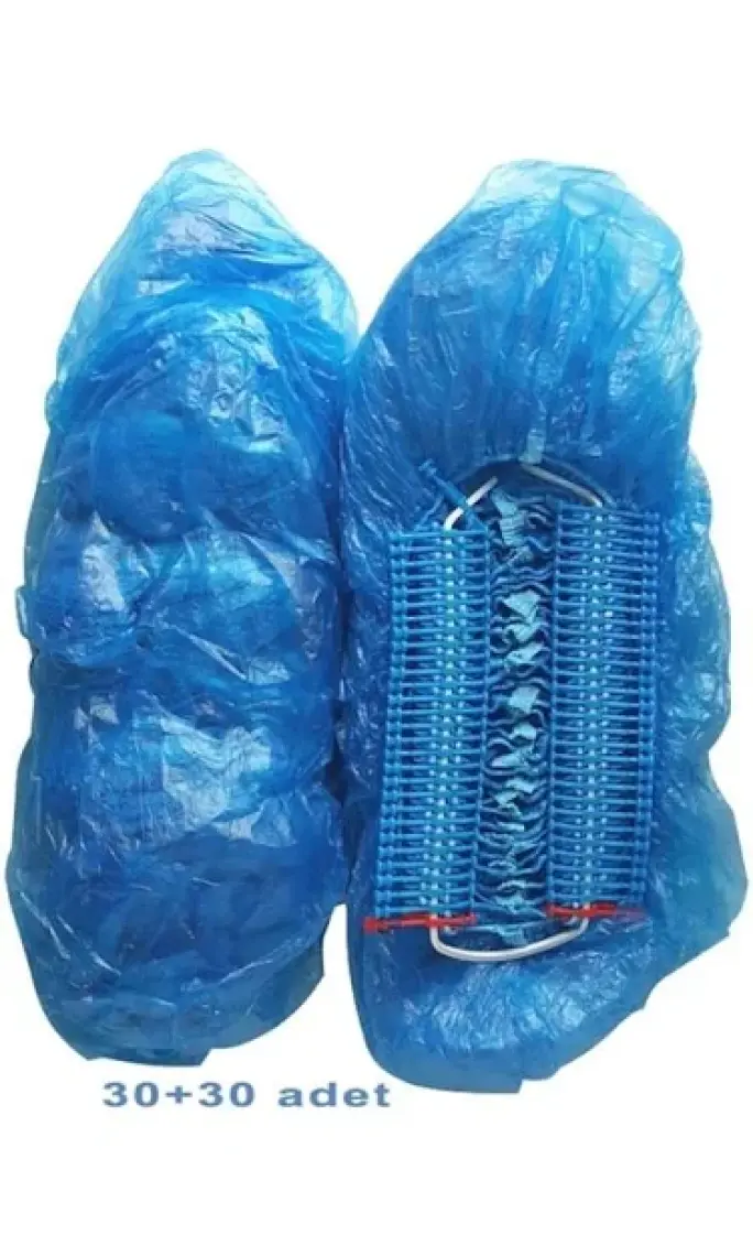 Hijyen Market Galoşmatik. Galoş Makinesi. Topuktan Çekmeli. 411Mavi