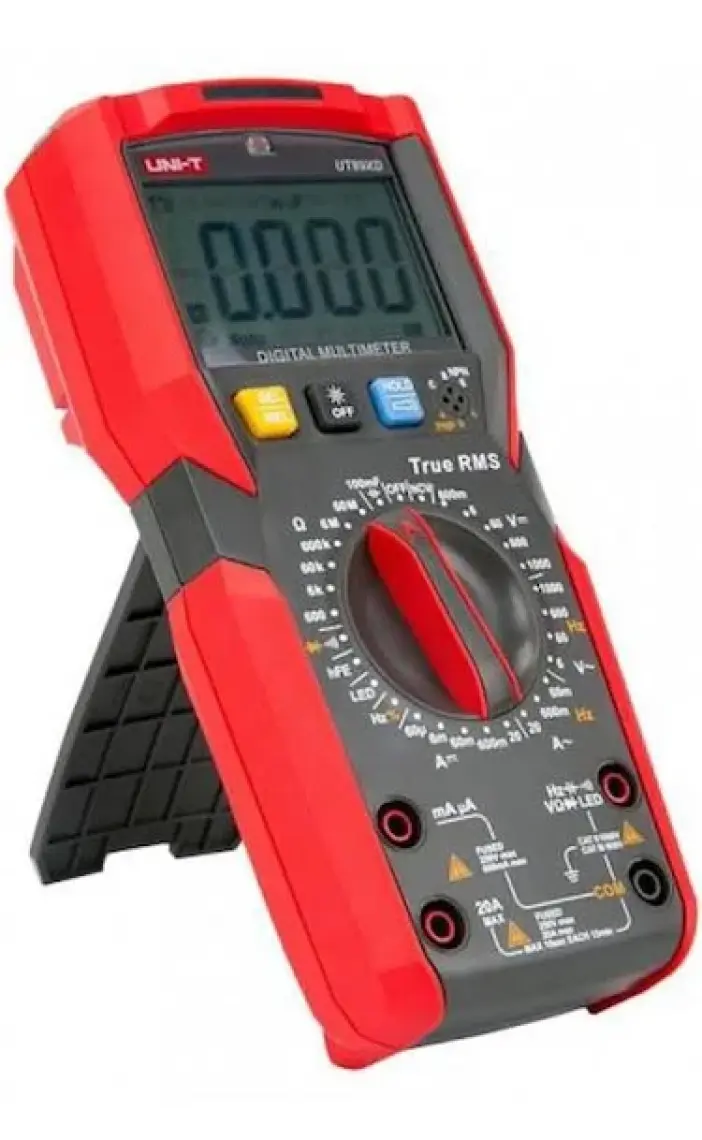 Uni-T Ut 89XD Dijital Multimetre Gerçek Rms Otomatik Arka Işık Multimetre Ncv / Kondansatör / Triode /  UT89XD UT-89XD
