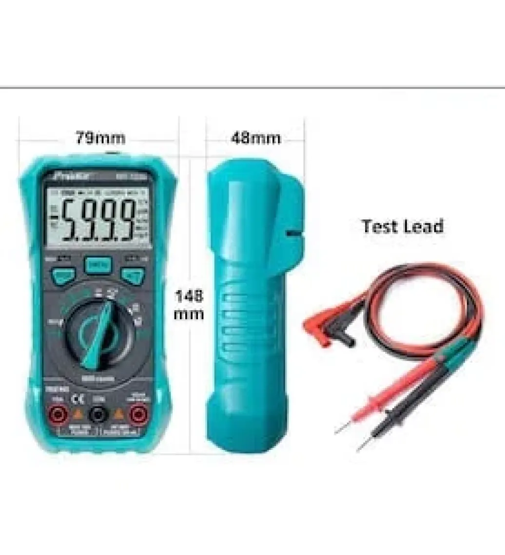 Pro's Kit Mt-1236 Dijital Multimetre Ölçü Aleti