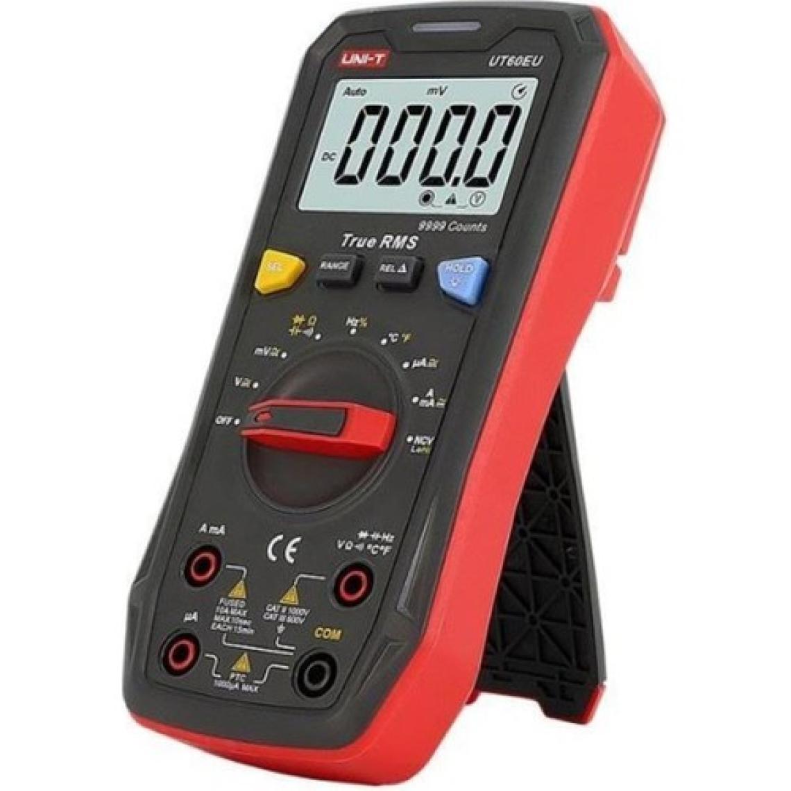 Uni-T Ut 60EU True Rms Dijital Multimetre Ncv / Isı 1000V Ac/dc 10A Ac/dc