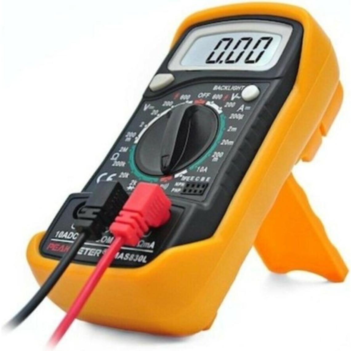 Tenon Ölçü Aleti Avometre Multimetre Buzzerlı Dijital Avometre MAS-830L