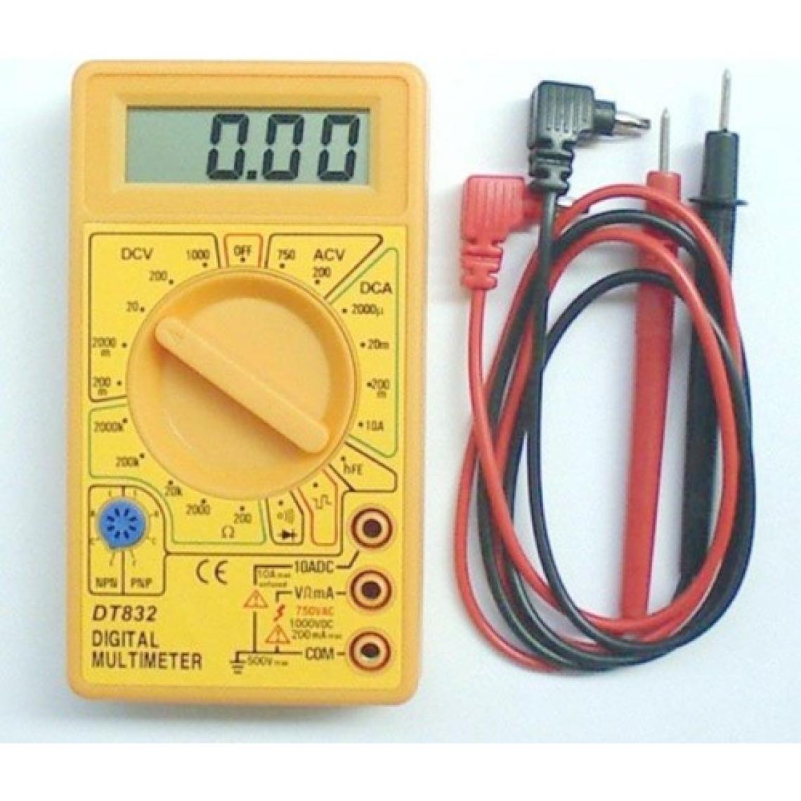 Technomax Ölçü Aleti Multimetre Ampermetre Test Cihazı TM-9211