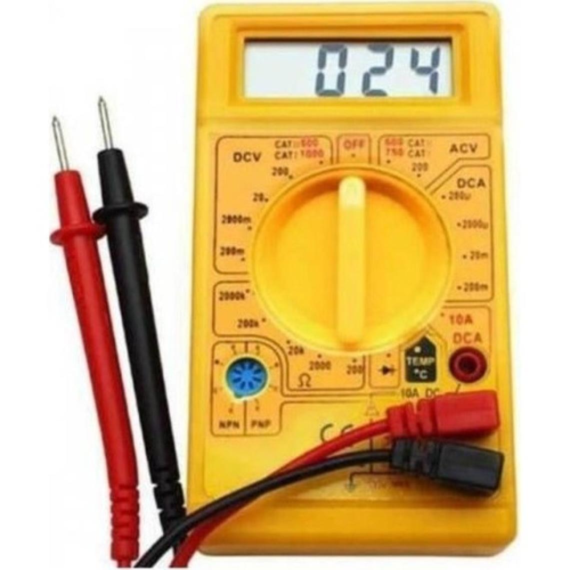Technomax Ölçü Aleti Multimetre Ampermetre Test Cihazı TM-9211