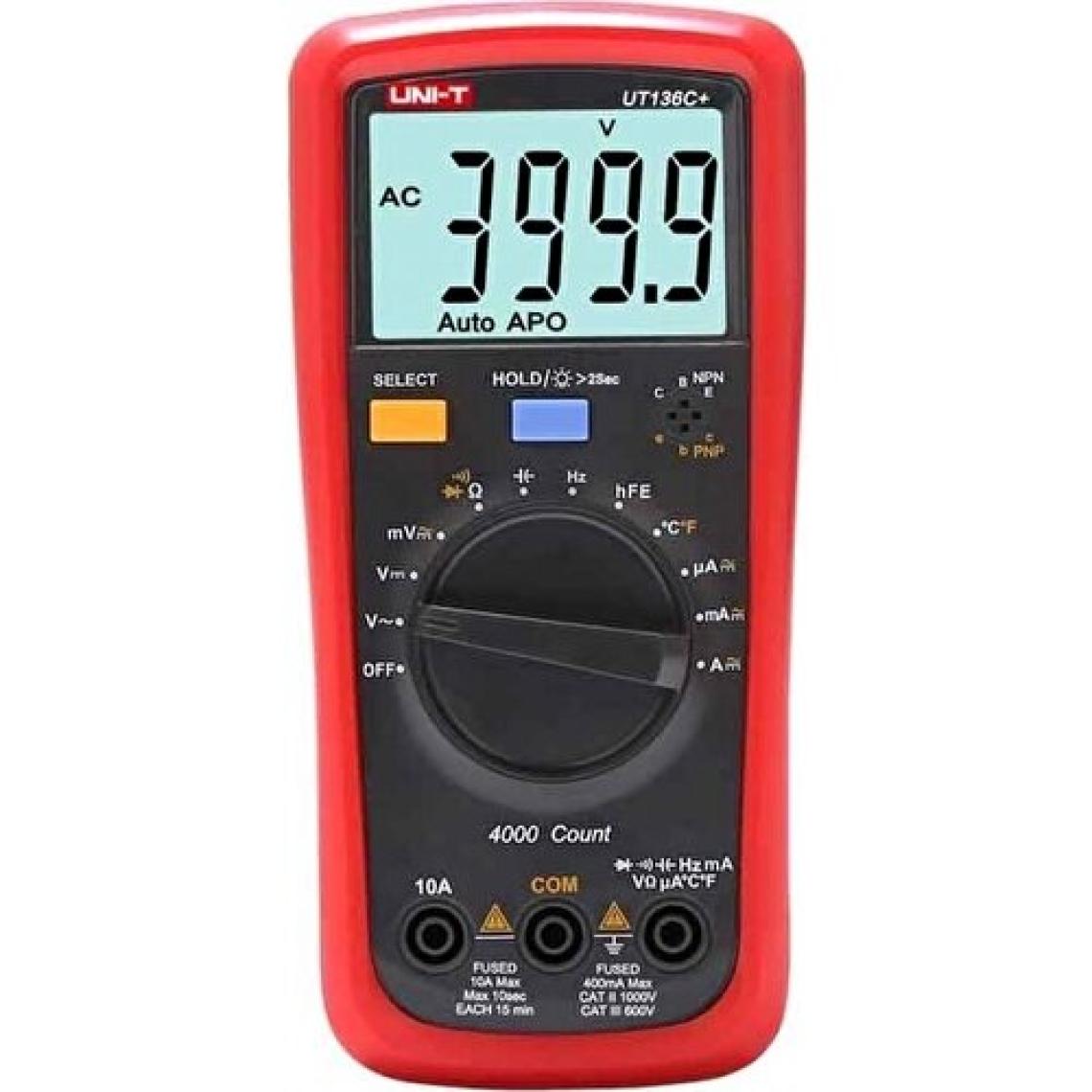Unit Unı-T Ut 136C+ Dijital Multimetre Ölçü Aleti
