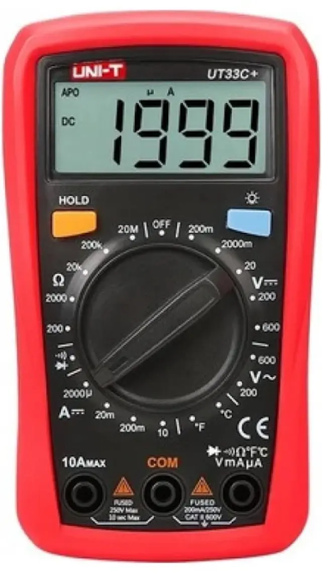 Uni-T Ut 33C+ Dijital Multimetre Ölçü Aleti