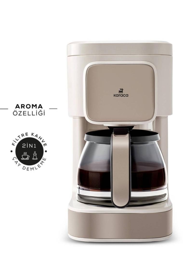 Karaca Just Coffee Aroma 2in1 Latte Çay ve Filtre Kahve Makinesi