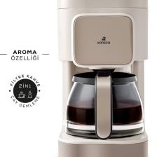 Karaca Just Coffee Aroma 2in1 Latte Çay ve Filtre Kahve Makinesi