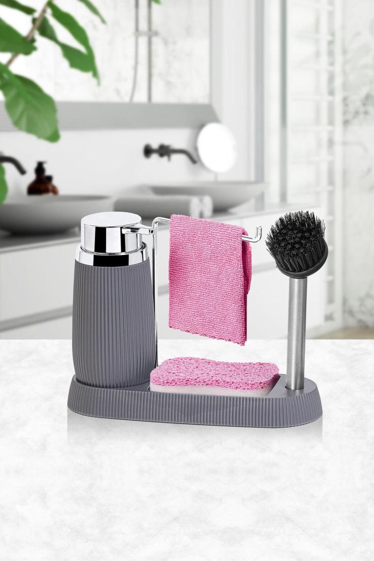 Antrasit Premium Lavabo Seti