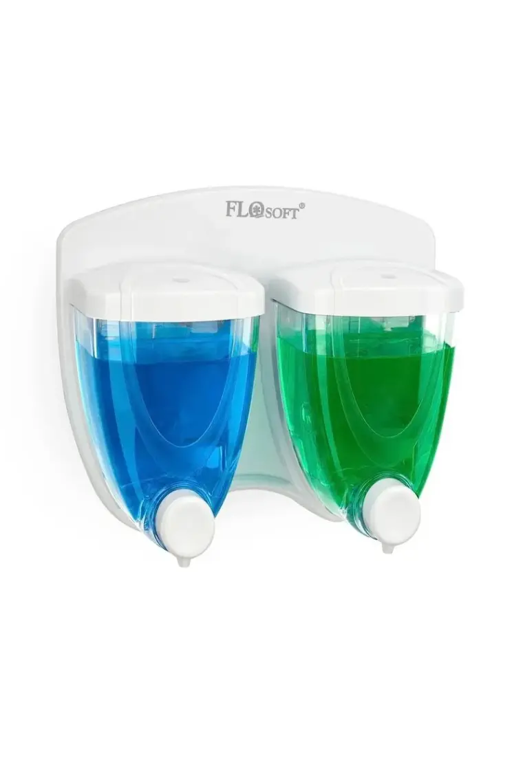 Flosoft F029 Sıvı Sabunluk İkiz 350+350 ML