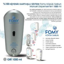 FOMY Köpük Sabun Gri Dispenser 1000 ml
