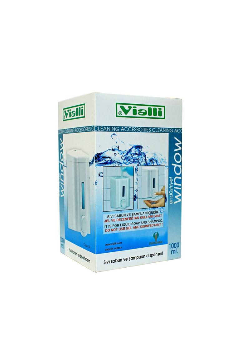 S4 Sıvı Sabun Dispenseri 1000 ml (BEYAZ)