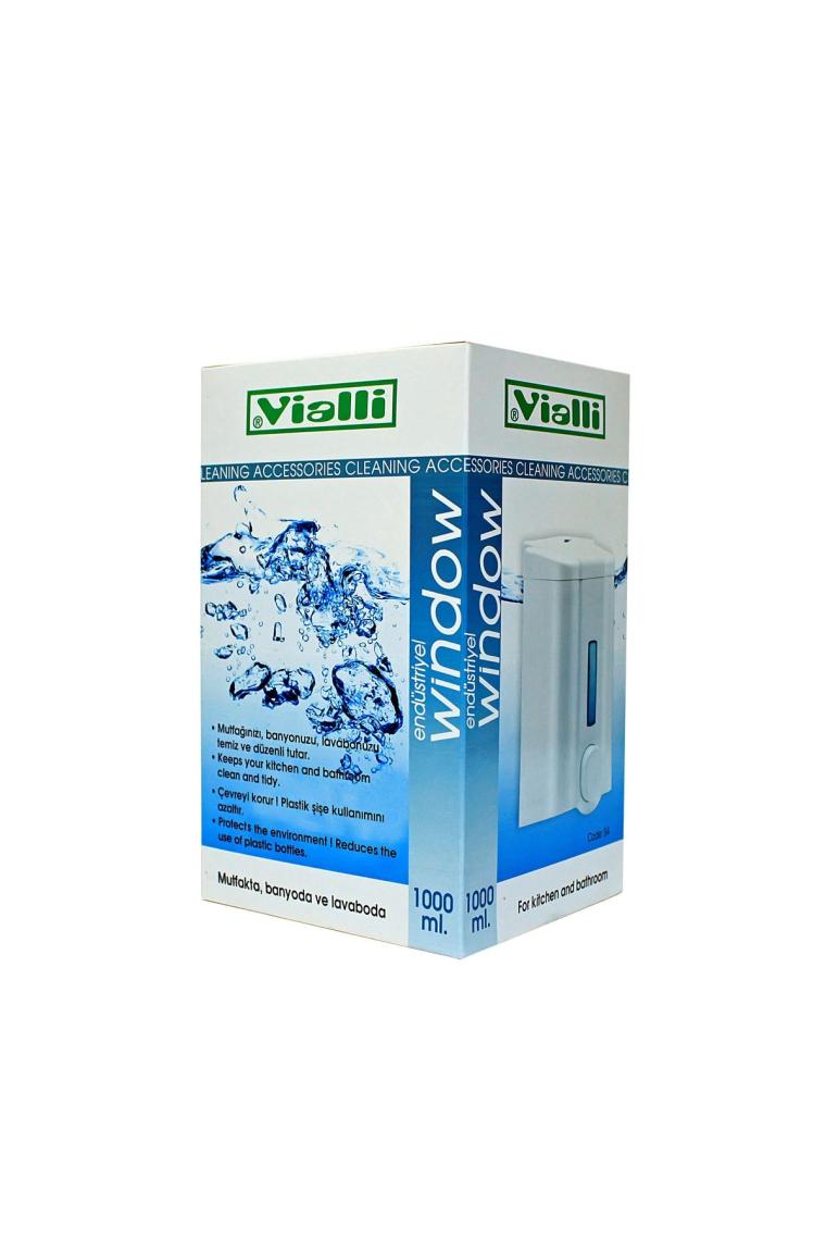 S4 Sıvı Sabun Dispenseri 1000 ml (BEYAZ)