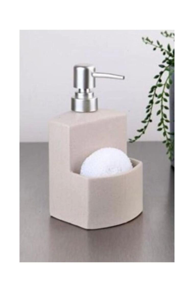 2650 Stoneware Süngerli Sıvı Sabunluk 1 Parça