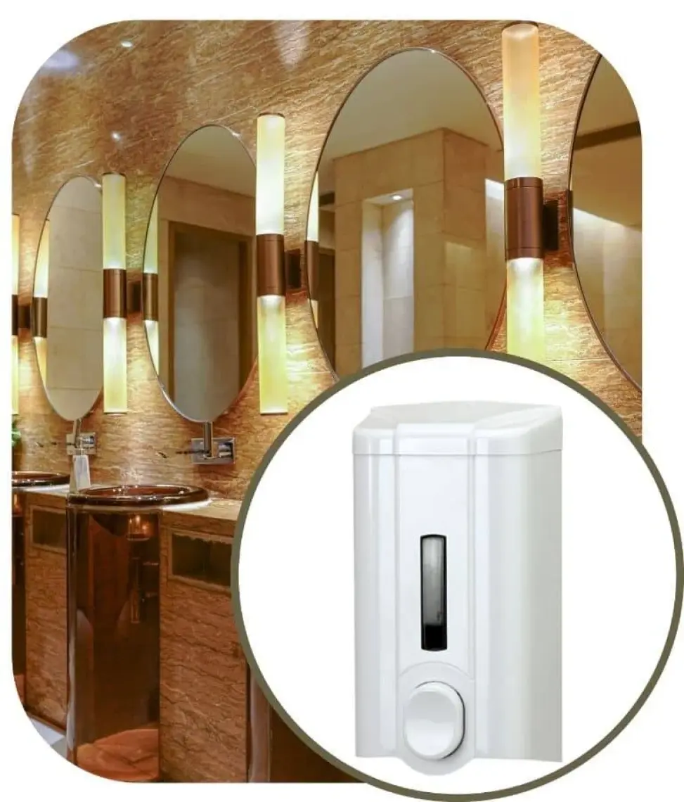 Vialli S2 Sıvı Sabun Dispenseri 500 ml (Beyaz)