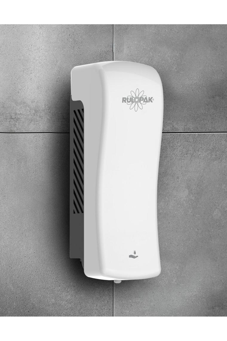 Rulopak Manuel S Model Sıvı Sabun Ve Şampuan Dispenseri 350 Ml Beyaz