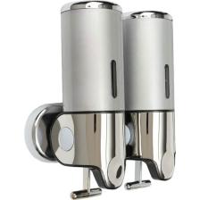 Arı Metal Sıvı Sabunluk ve Losyon Verici Çiftli 500 ml Krom Arı Metal 2212