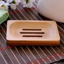 Wow Home Dikdörtgen Bambu Katı Sabunluk 1280