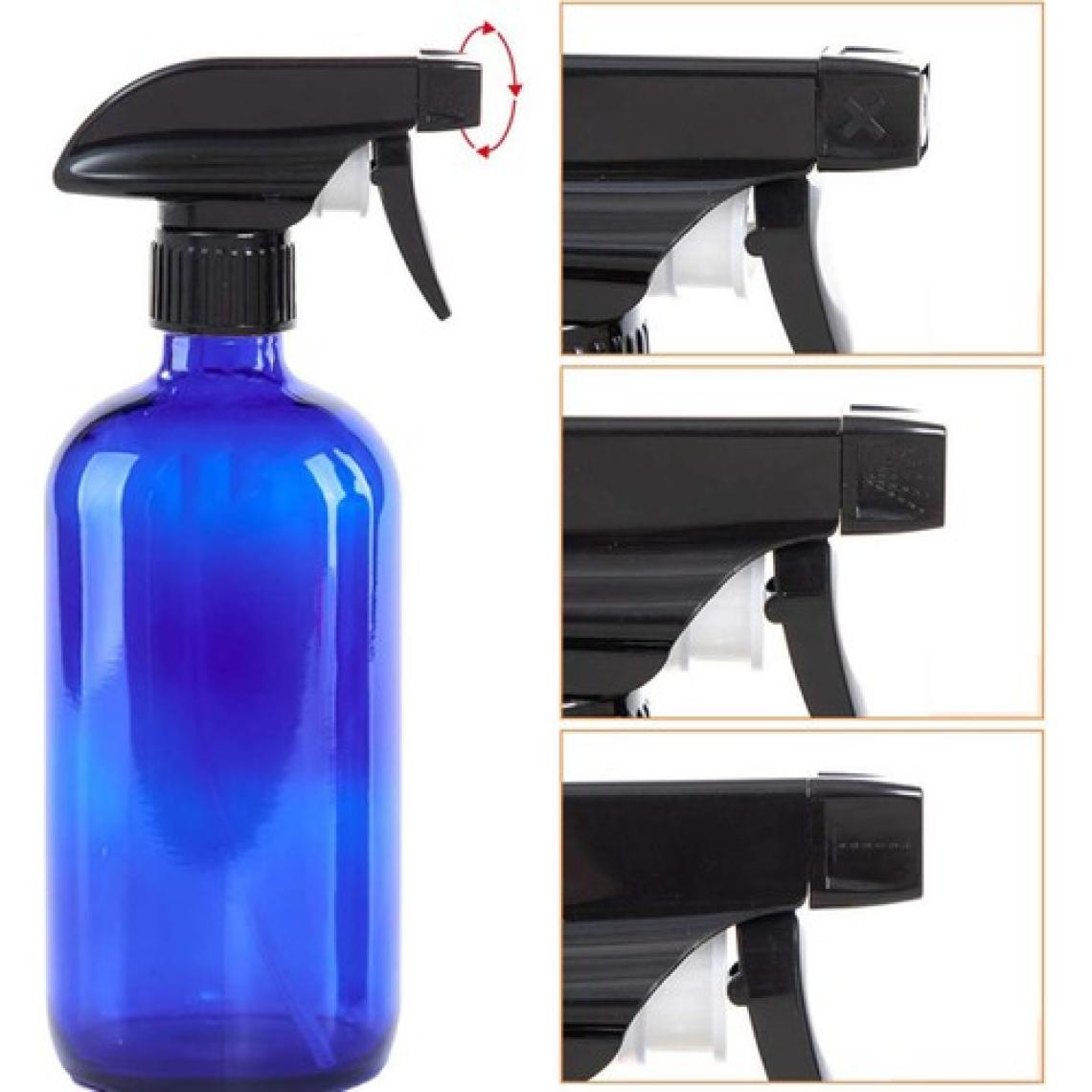 Miniminti Mavi Cam Su Püskürtme Şişesi - 500 ml