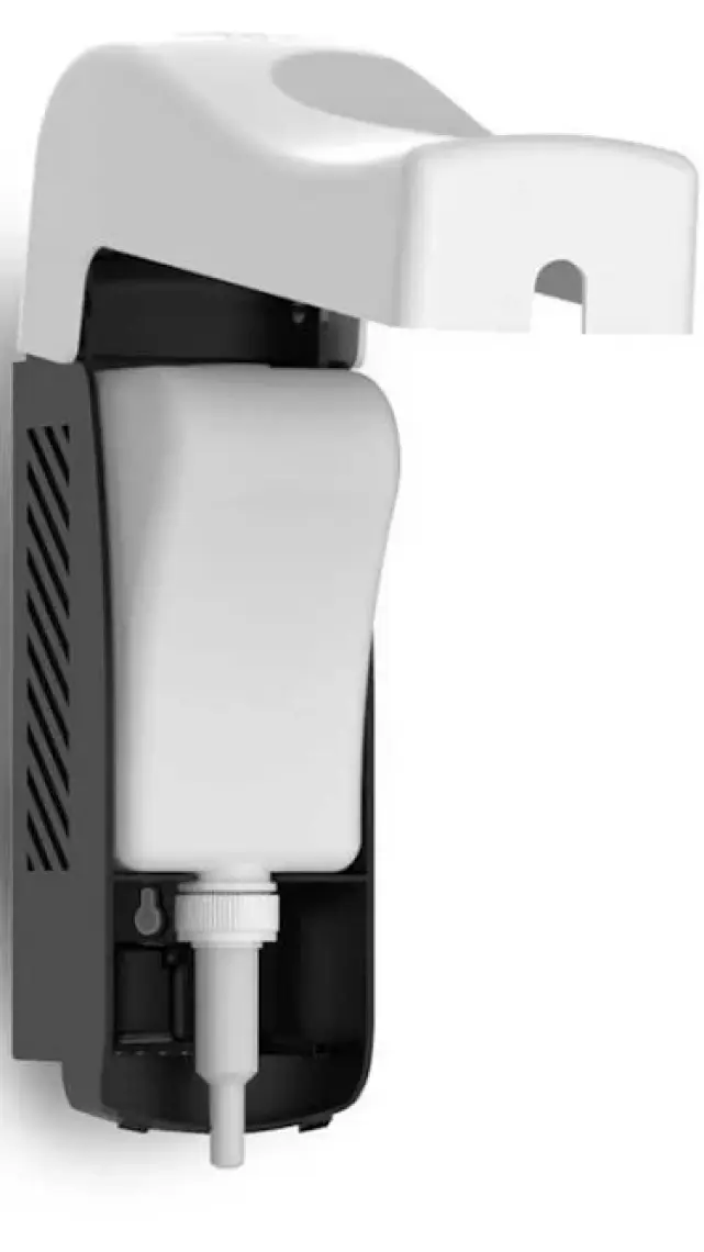 Rulopak Manuel S Model Sıvı Sabun Ve Şampuan Dispenseri 800 Ml Beyaz