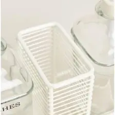 Mien Standlı Sıvı Sabunluk - Bej / Şeffaf - 500 ml
