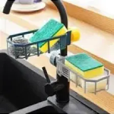 Real West Musluk Kenarı Plastik Süngerlik Sabunluk Mutfak Düzenleyici Sünger Sabun Mutfak Organizeri