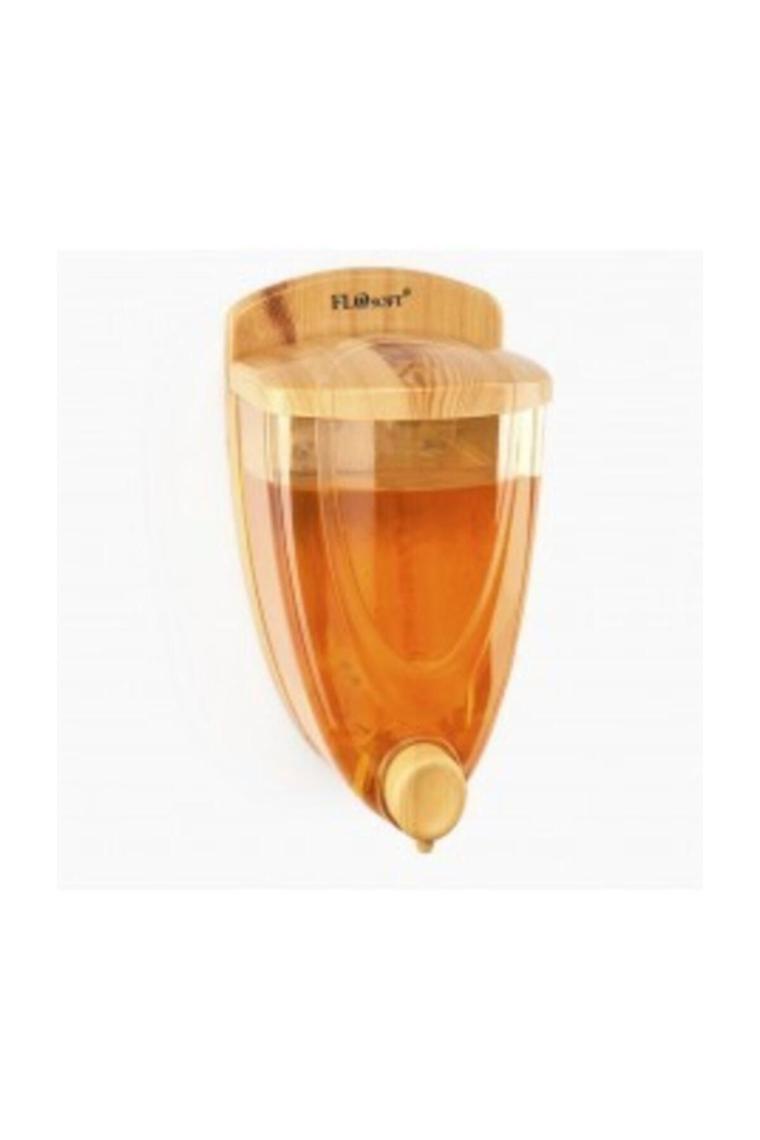 Flora Sıvı Sabunluk Dispenseri Ahşap Desen 650 ml