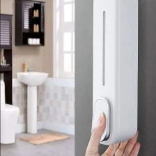 300 ml Duvara Monte Sıvı Sabunluk Dispenser | Beyaz, Pratik Kullanım, Banyo ve Mutfak Için Hijyenik Çözüm