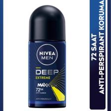 Nivea Men Deep Extreme Erkek Roll On Deodorant  50 ml