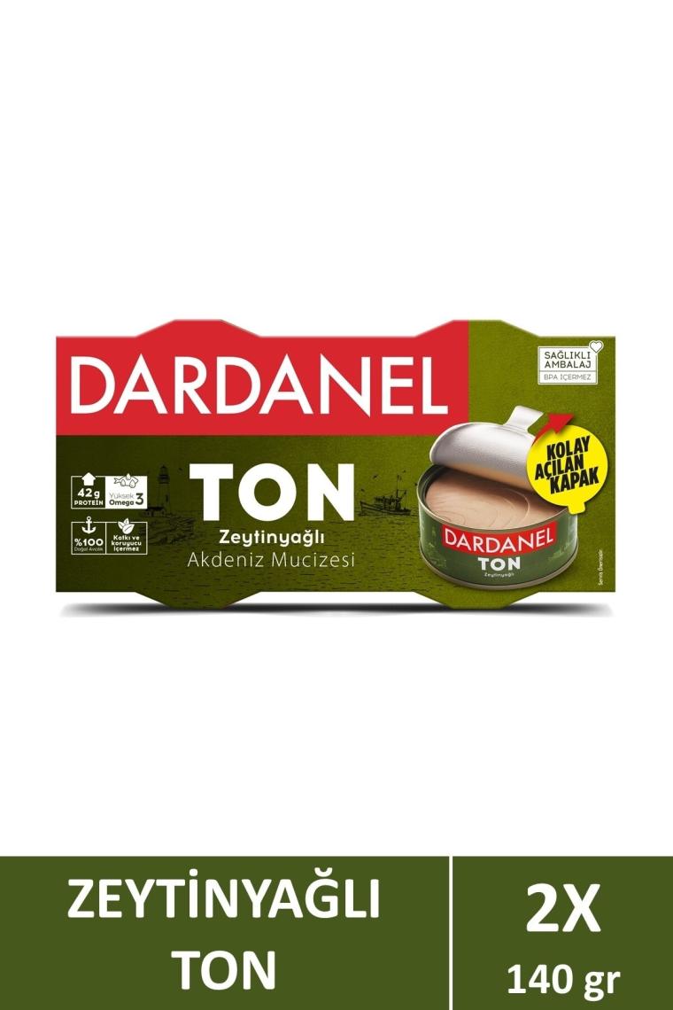 Dardanel Zeytinyağlı Ton Balığı 2x140 gr